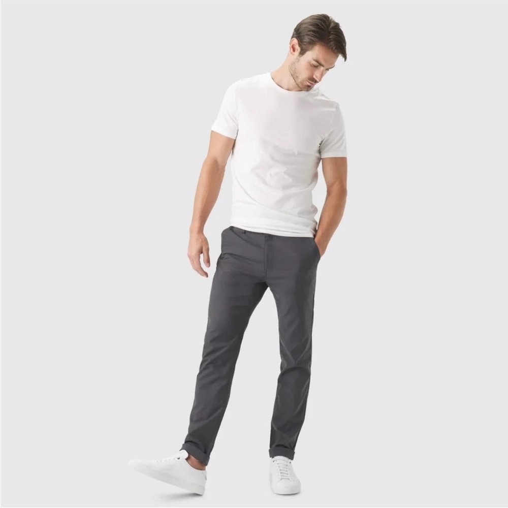 Jack‎ Archer Jetsetter Tech Pant Straight Fit Charcoal SZ 38x32
